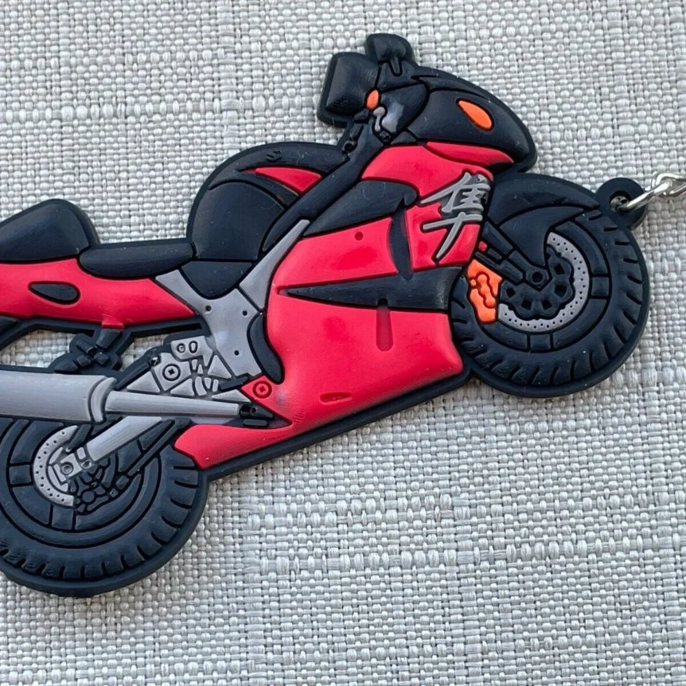 Key Chain Heavy Bike Sport Bike Rubber Keys Holder Keychains